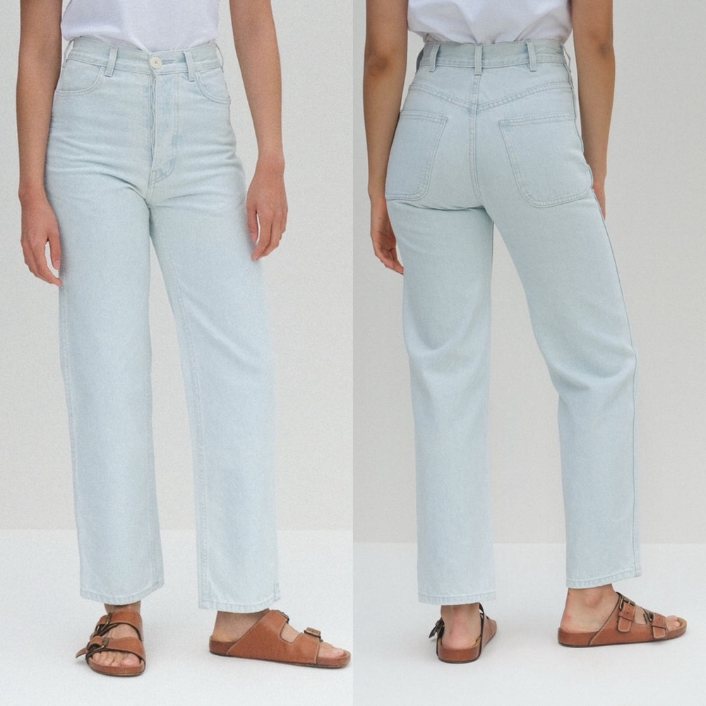 Jesse Kamm 225’s in Pale Blue Denim Size 6